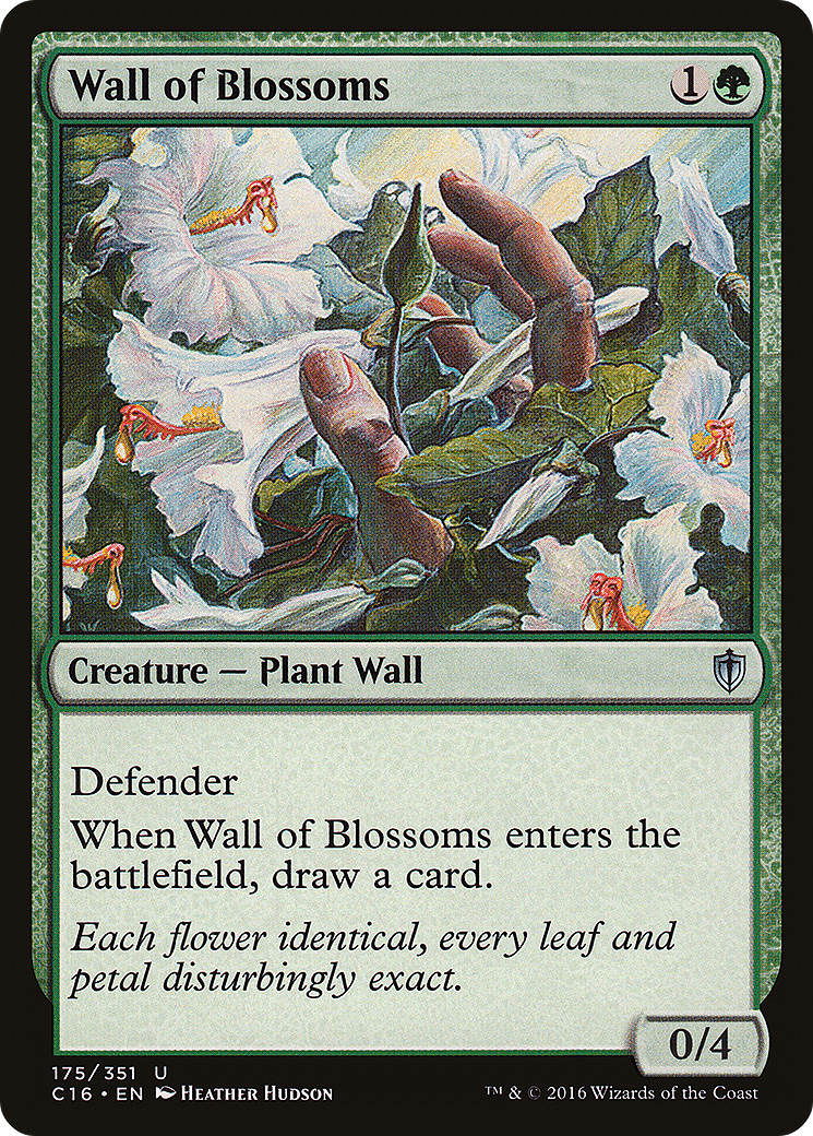 Image of Wall of Blossoms (C16-175) - Commander 2016