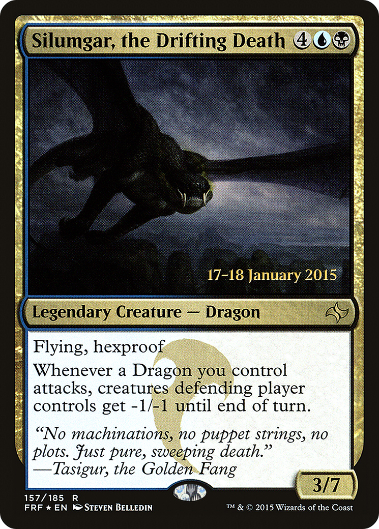 Image of Silumgar, the Drifting Death (PRE-157) - Fate Reforged Promos Foil