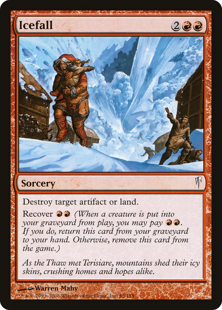 Image of Icefall (CSP-085) - Coldsnap Foil