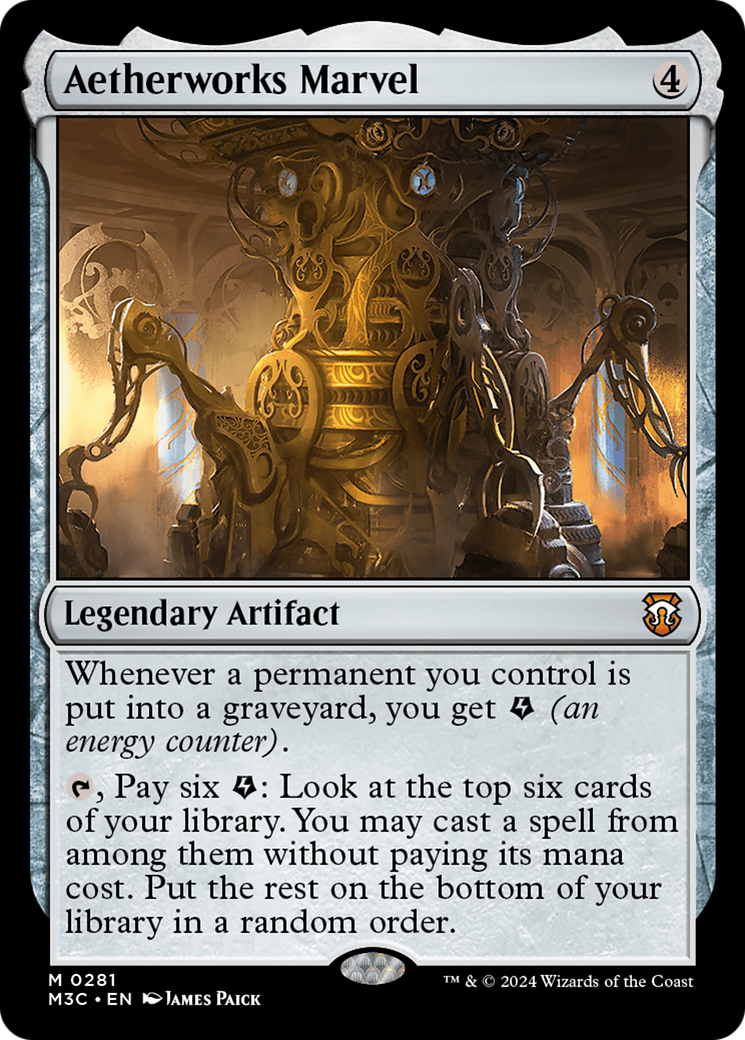 Image of Aetherworks Marvel (M3C-281) - Modern Horizons 3 Commander