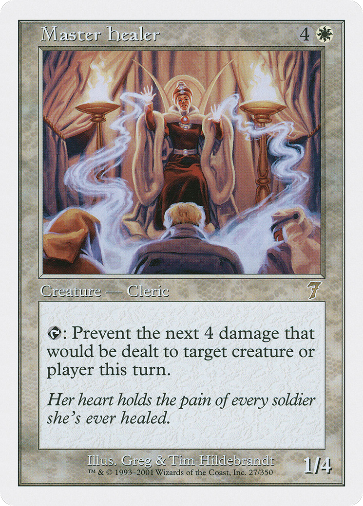 Image of Master Healer (7ED-027) - 7th Edition