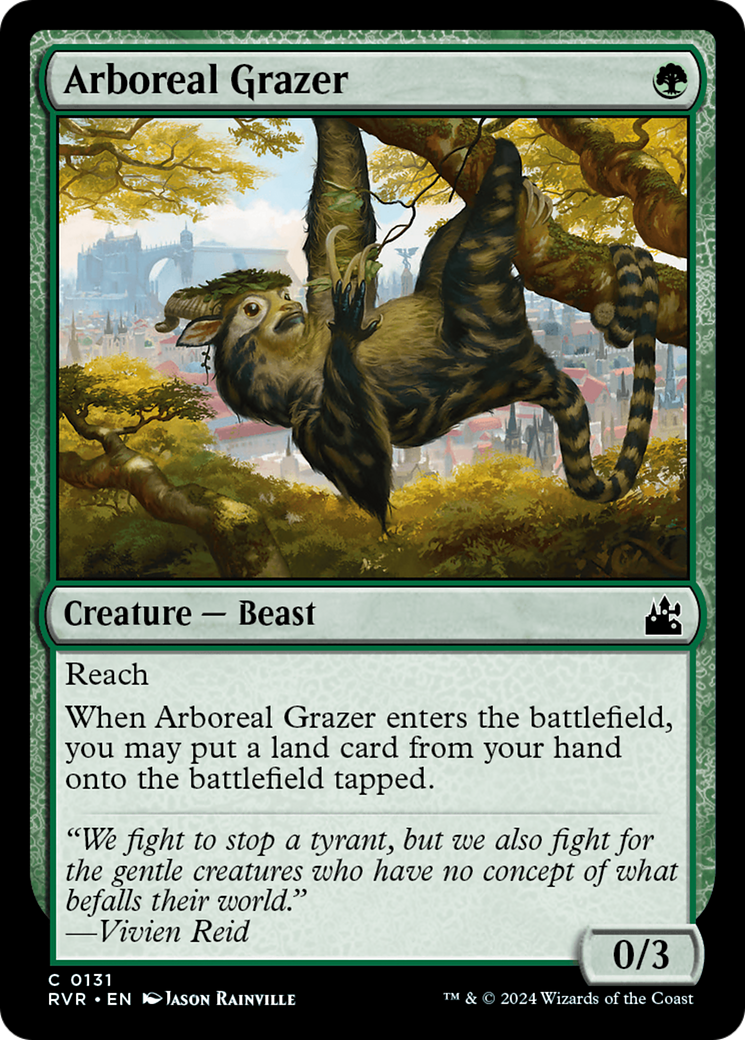 Image of Arboreal Grazer (RVR-131) - Ravnica Remastered