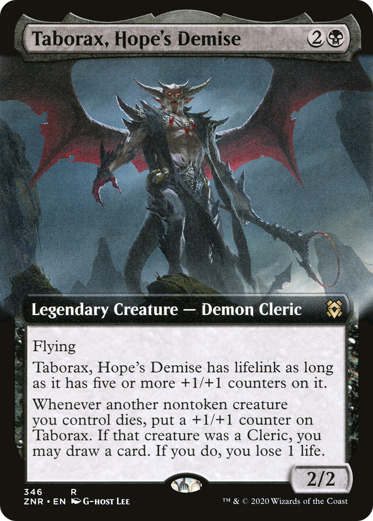 Image of Taborax, Hope's Demise (Extended Art) (ZNR-346) - Zendikar Rising: (Extended Art)