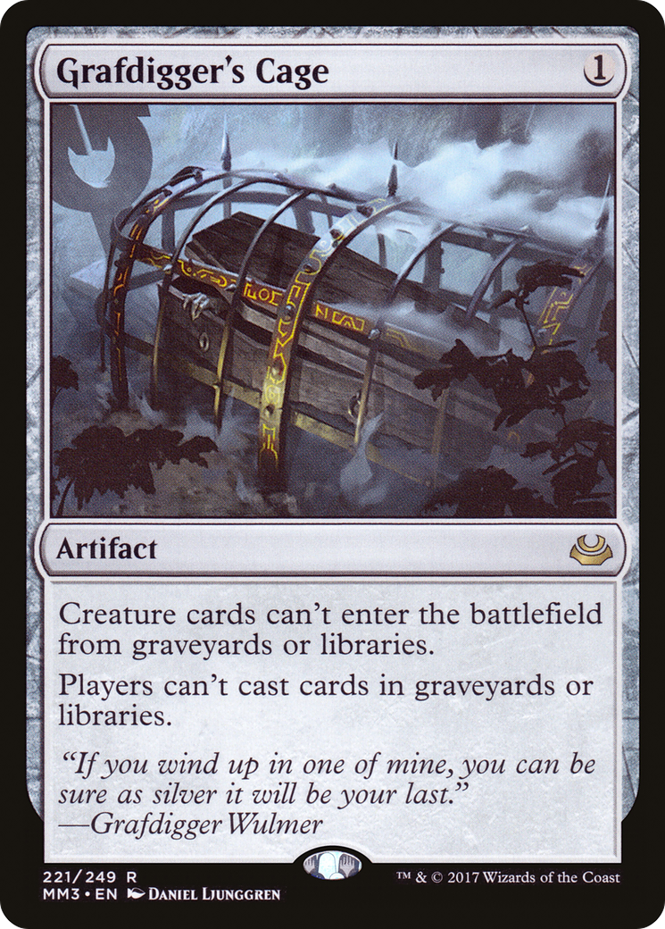 Image of Grafdigger's Cage (MM3-221) - Modern Masters 2017