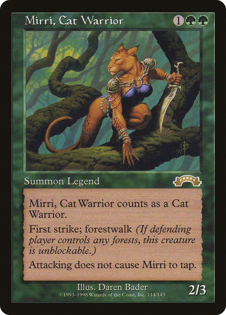 Image of Mirri, Cat Warrior (EXO-114) - Exodus