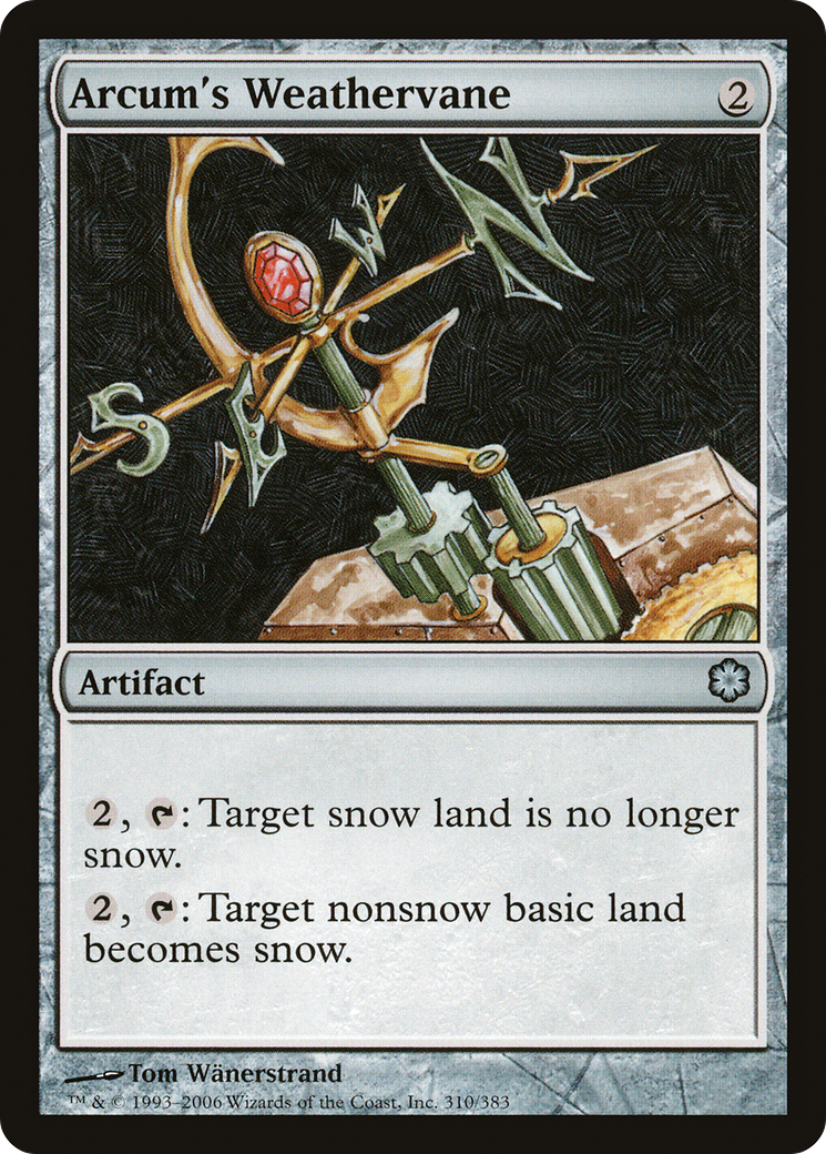 Image of Arcum's Weathervane (CTD-310) - Coldsnap Theme Decks