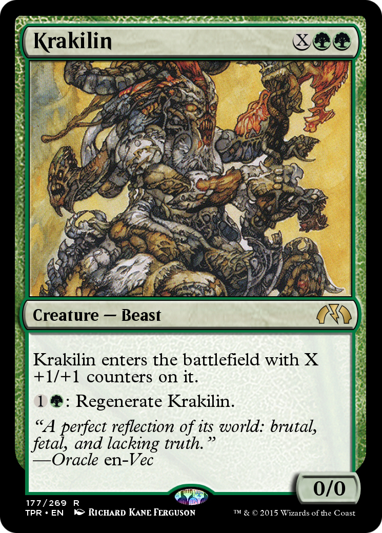 Image of Krakilin (TPR-177) - Tempest Remastered Foil
