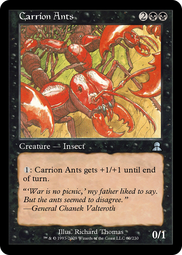 Image of Carrion Ants (ME3-060) - Masters Edition III Foil