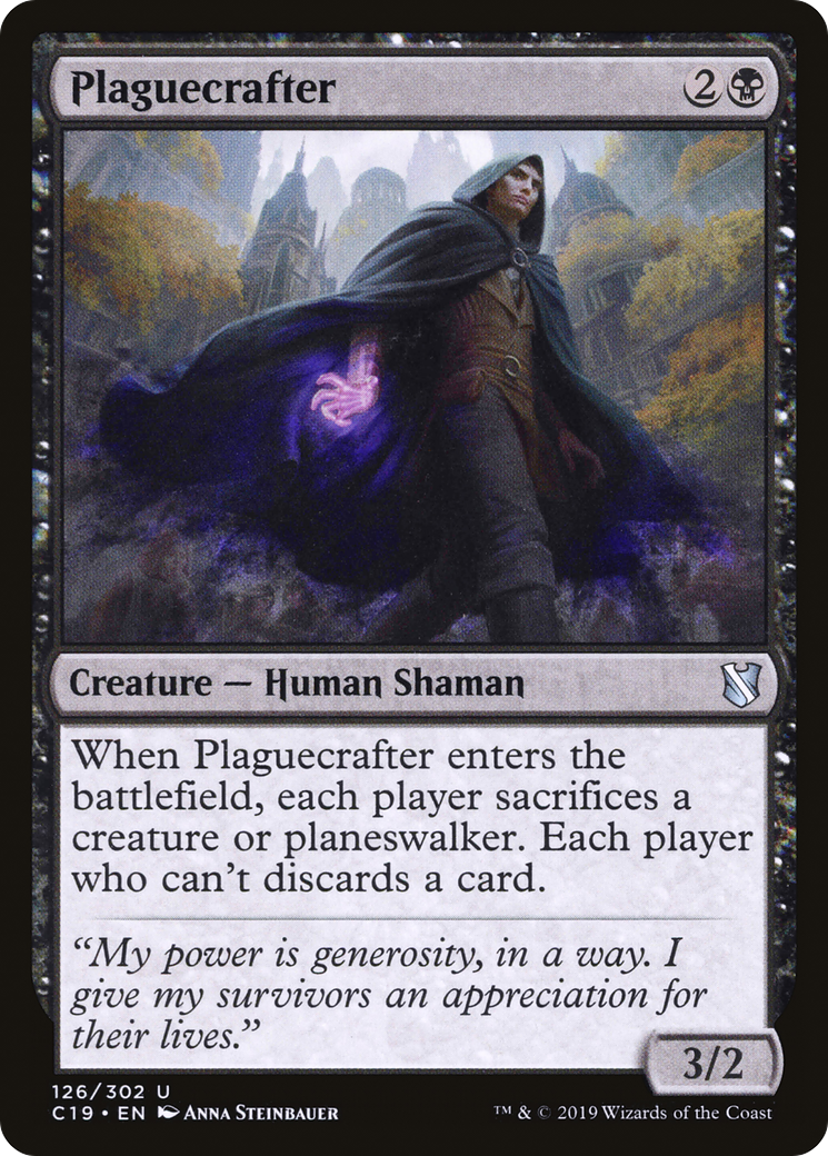 Image of Plaguecrafter (C19-126) - Commander 2019