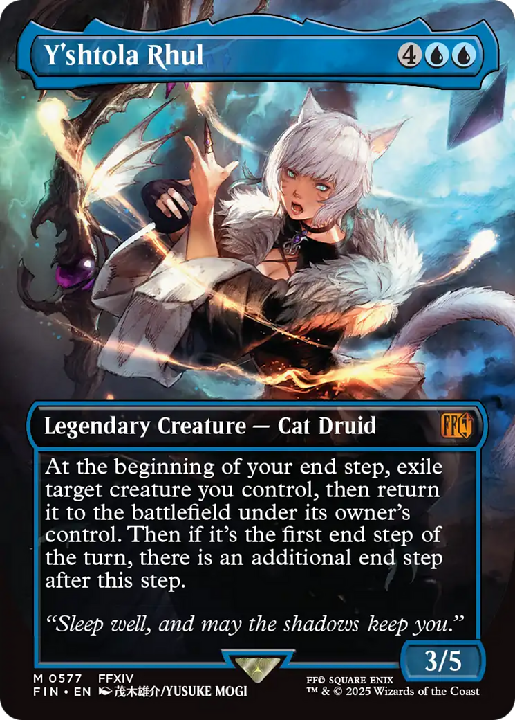 Image of Y'shtola Rhul (Borderless) (FIN-577) - FINAL FANTASY (Borderless)