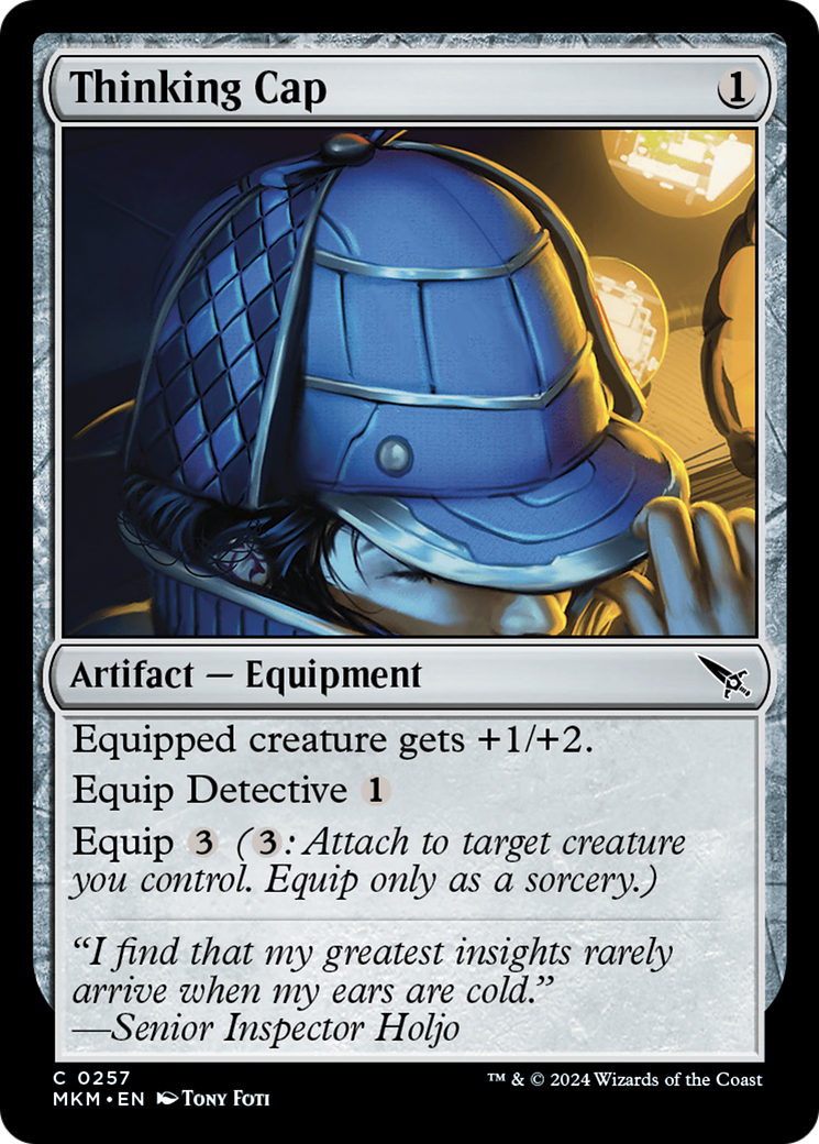 Image of Thinking Cap (MKM-257) - Murders at Karlov Manor