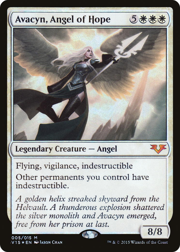 Image of Avacyn, Angel of Hope (V15-005) - From the Vault: Angels Foil