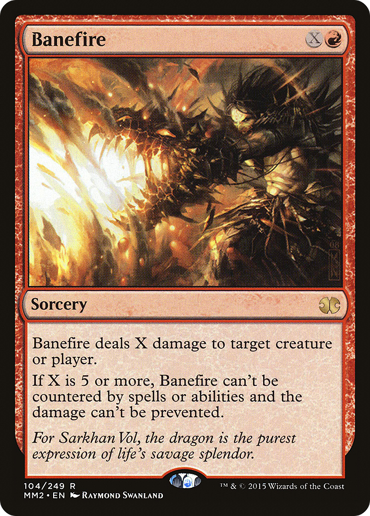 Image of Banefire (MM2-104) - Modern Masters 2015