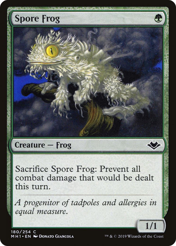 Image of Spore Frog (MH1-180) - Modern Horizons Foil
