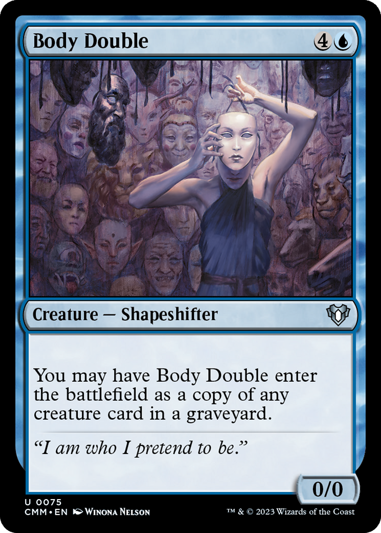 Image of Body Double (CMM-075) - Commander Masters Foil
