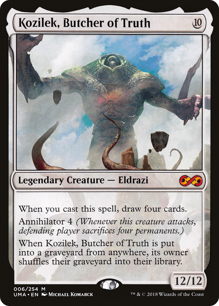 Image of Kozilek, Butcher of Truth (UMA-006) - Ultimate Masters Foil