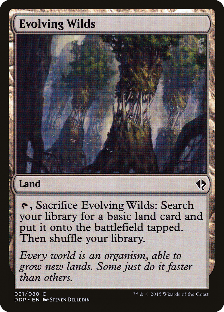 Image of Evolving Wilds (DDP-031) - Duel Decks: Zendikar vs. Eldrazi