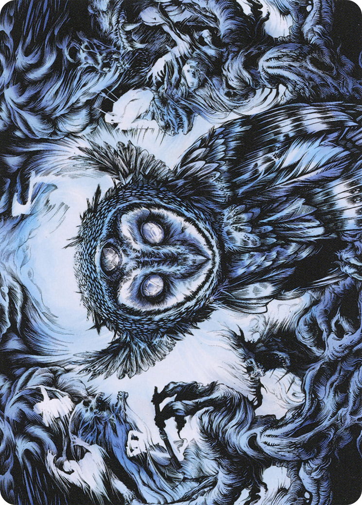 Image of Vega, the Watcher // Vega, the Watcher (ASKHM-081) - Art Series: Kaldheim (Borderless)