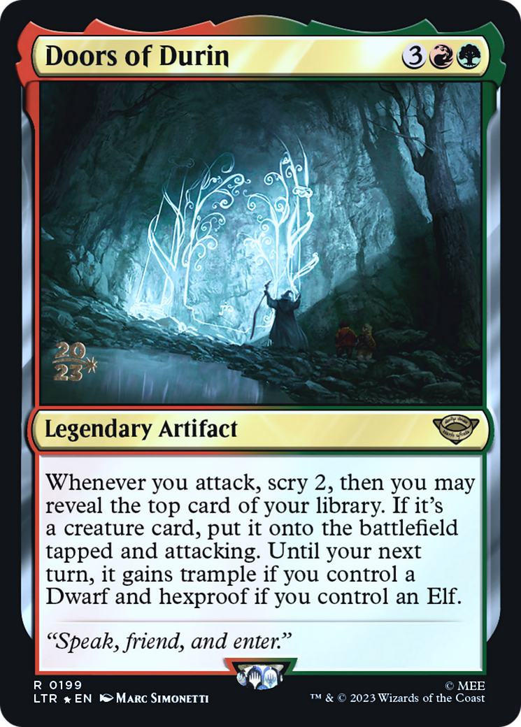 Image of Doors of Durin (PRE-199) - Tales of Middle-earth Promos Foil