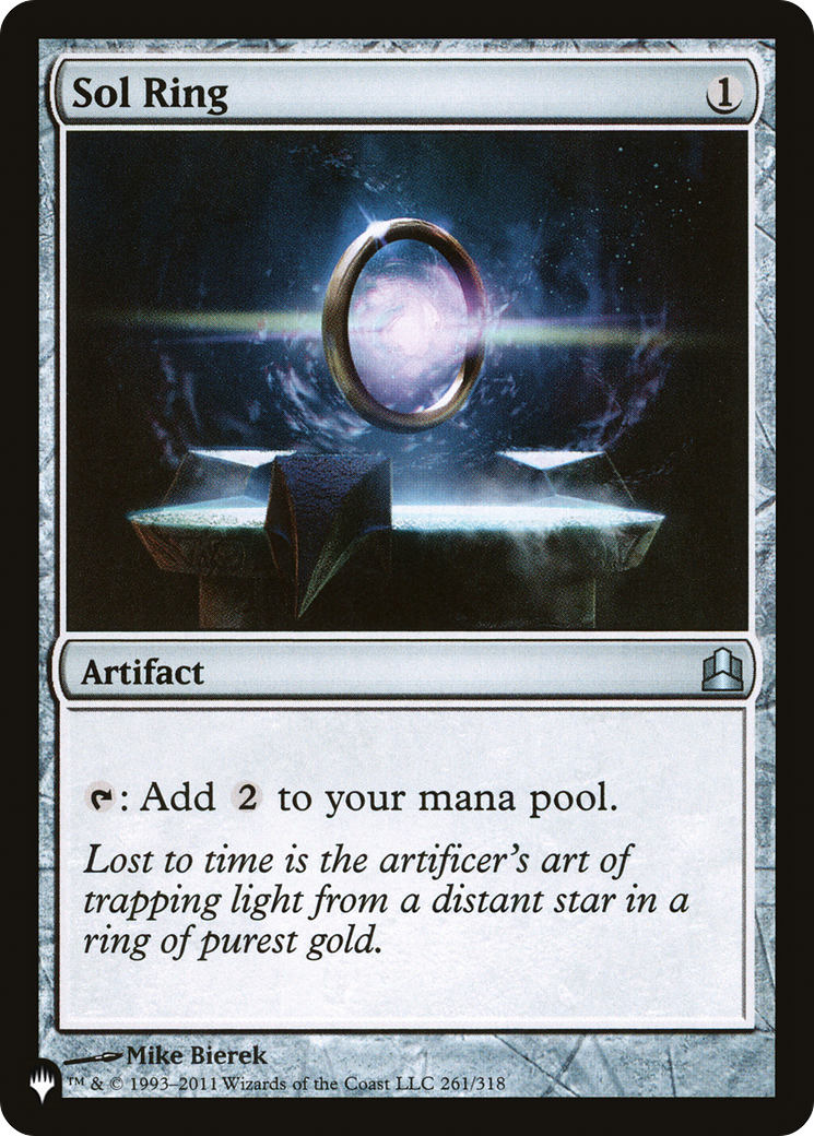 Image of Sol Ring (CMD) (LIST-261) - The List