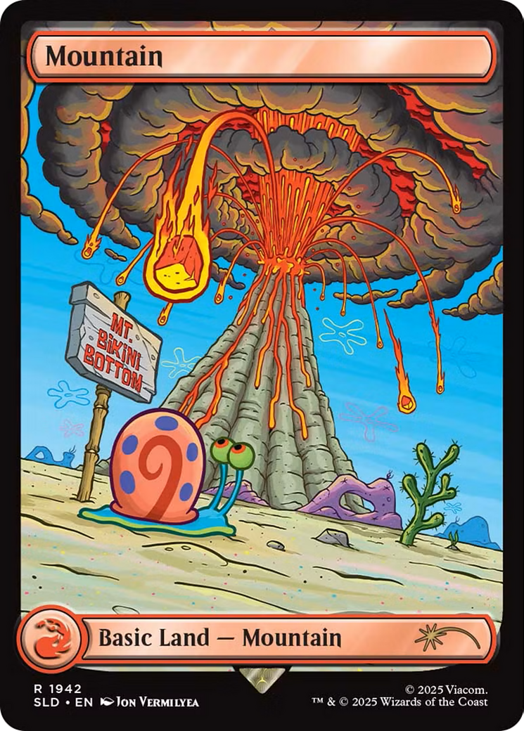 Image of Mountain (SLD-1942) - Secret Lair Drop Foil