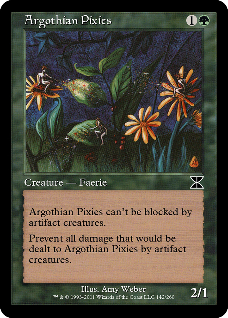 Image of Argothian Pixies (ME4-142) - Masters Edition IV Foil