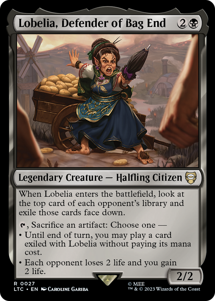 Image of Lobelia, Defender of Bag End (LTC-027) - Tales of Middle-earth Commander