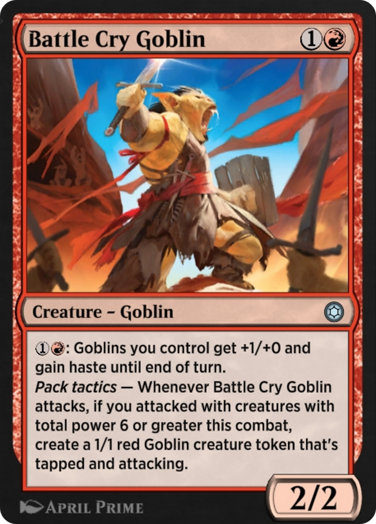 Image of Battle Cry Goblin (HBG-175) - Alchemy Horizons: Baldur's Gate
