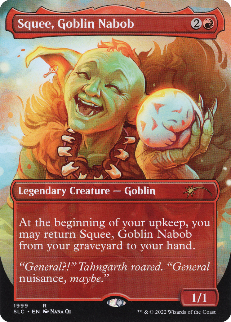 Image of Squee, Goblin Nabob (SLC-1999) - Secret Lair Countdown Kit (Borderless)