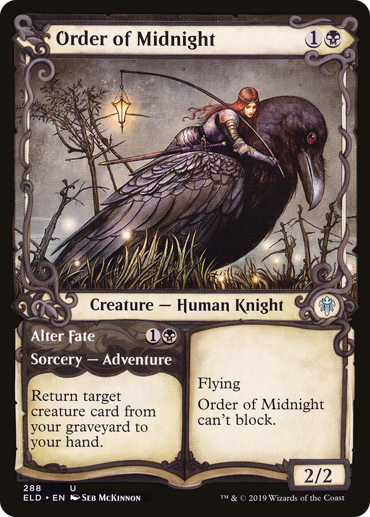 Image of Order of Midnight (Showcase) (ELD-288) - Throne of Eldraine: (Showcase)