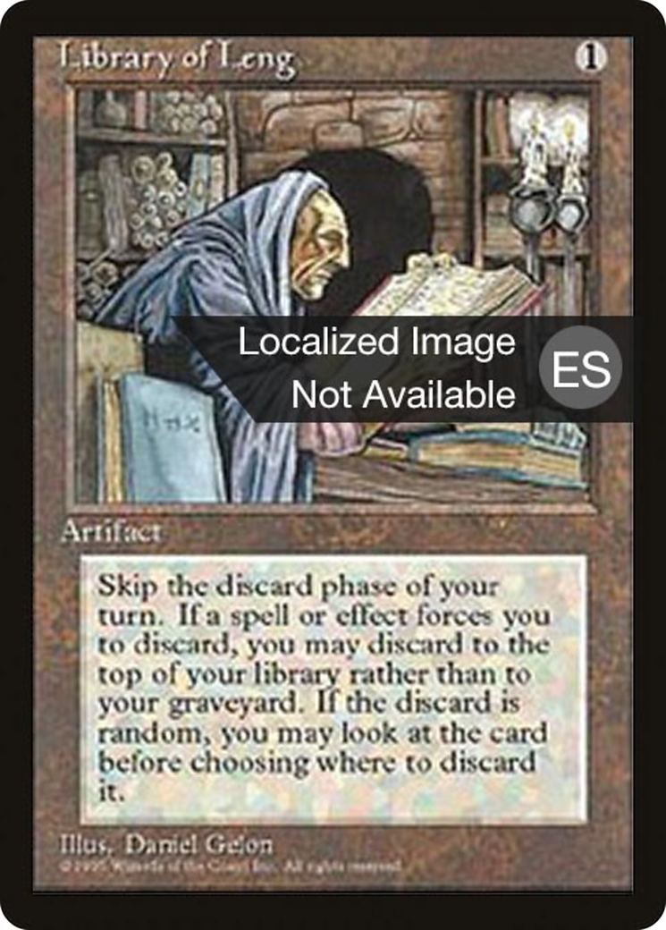 Image of Library of Leng (4BB-351) - Fourth Edition Foreign Black Border