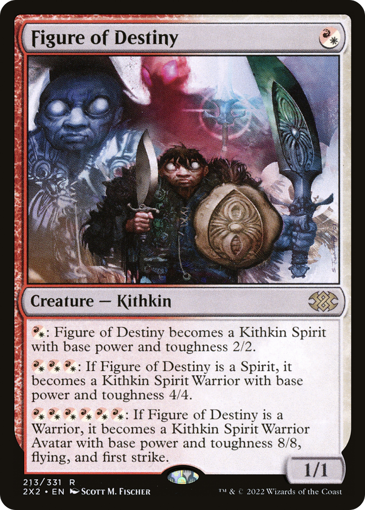 Image of Figure of Destiny (2X2-213) - Double Masters 2022