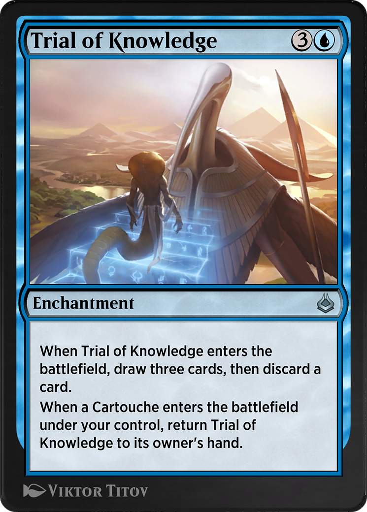 Image of Trial of Knowledge (AKR-084) - Amonkhet Remastered
