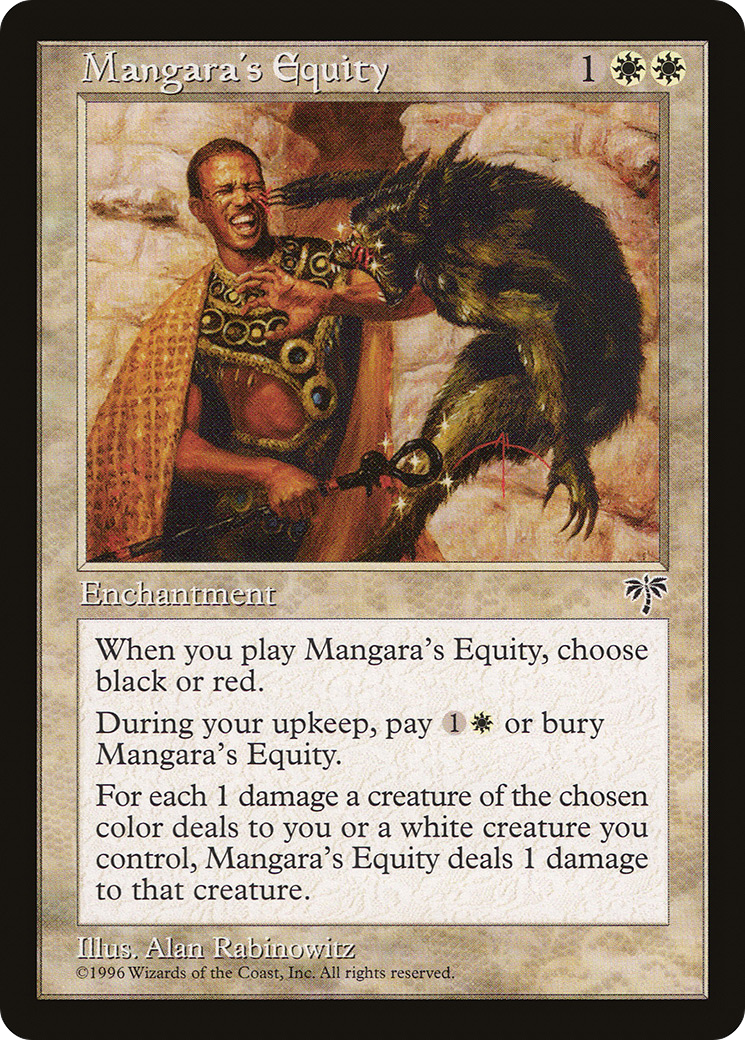 Image of Mangara's Equity (MIR-) - Mirage