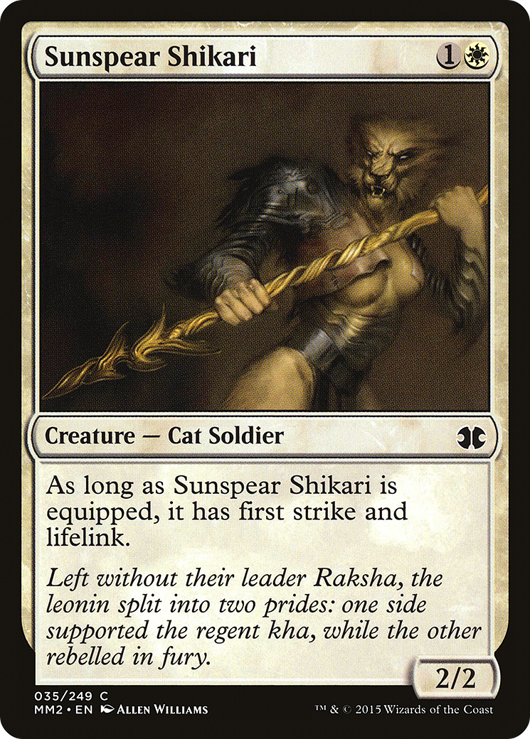 Image of Sunspear Shikari (MM2-035) - Modern Masters 2015