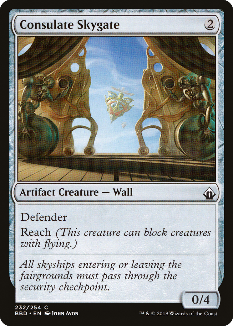 Image of Consulate Skygate (BBD-232) - Battlebond Foil