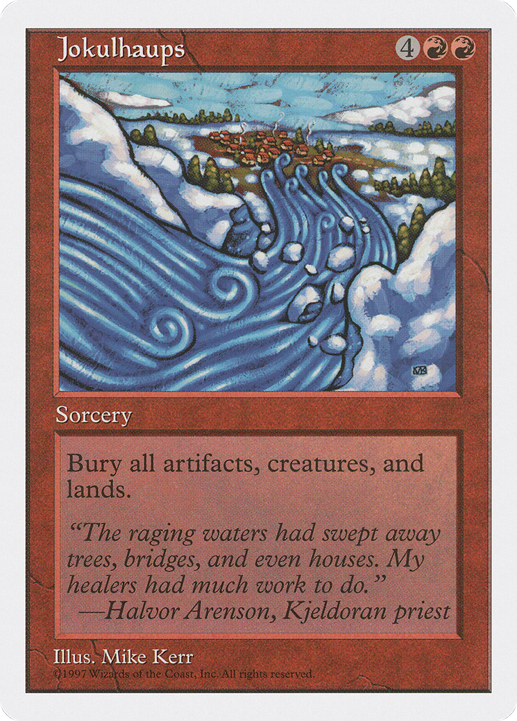 Image of Jokulhaups (5ED-) - Fifth Edition
