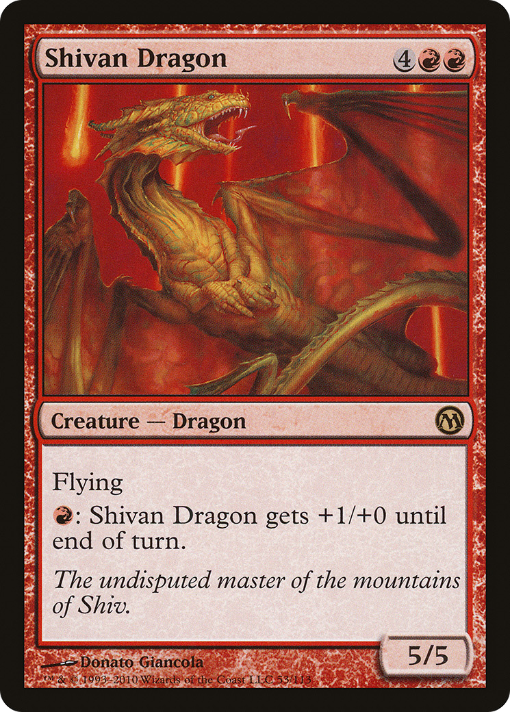 Image of Shivan Dragon (DPA-053) - Duels of the Planeswalkers