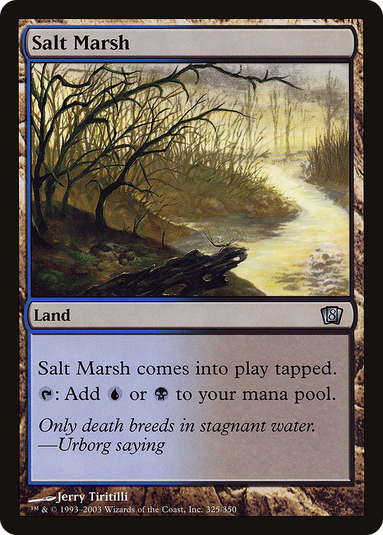 Image of Salt Marsh (8ED-325) - 8th Edition Foil