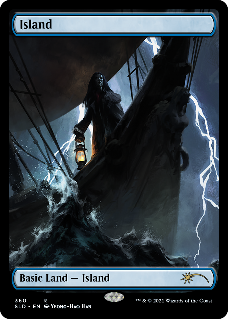 Image of Island (The Dracula Lands) (SLD-360) - Secret Lair Drop