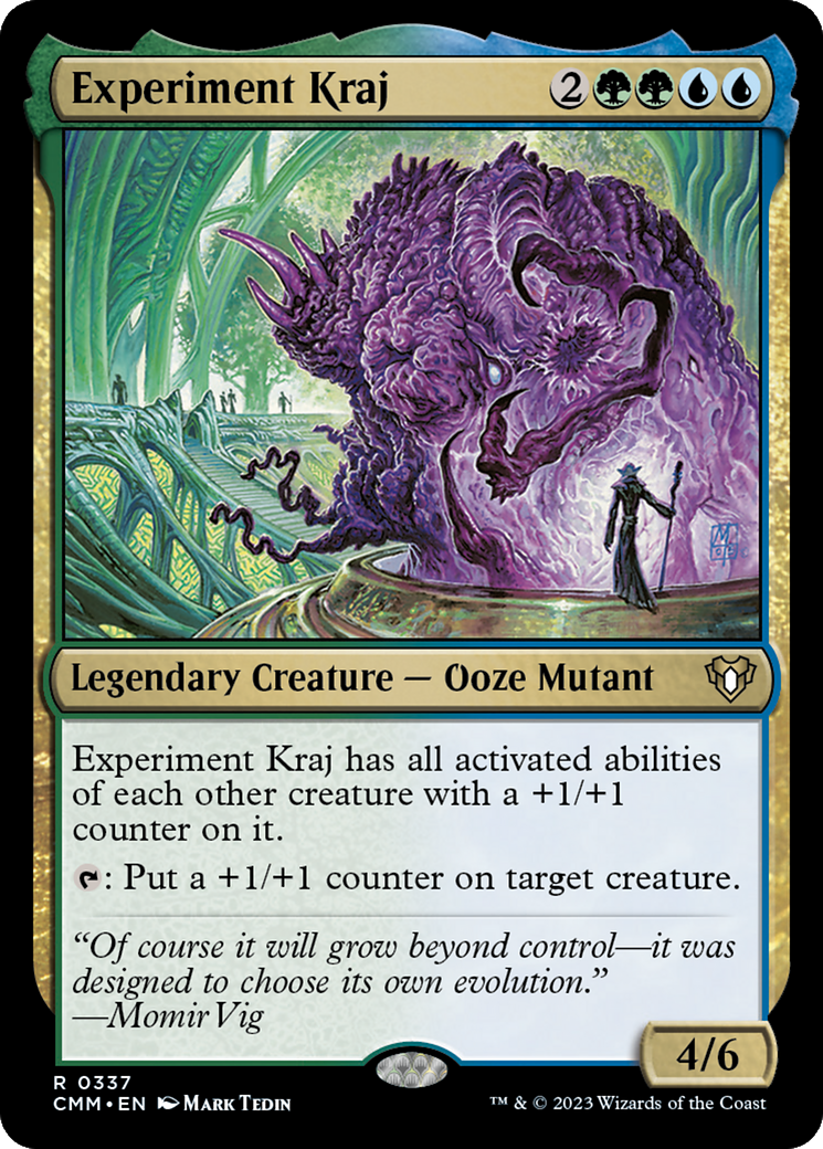 Image of Experiment Kraj (CMM-337) - Commander Masters Foil