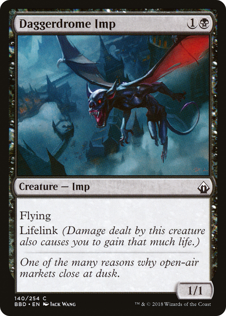 Image of Daggerdrome Imp (BBD-140) - Battlebond Foil