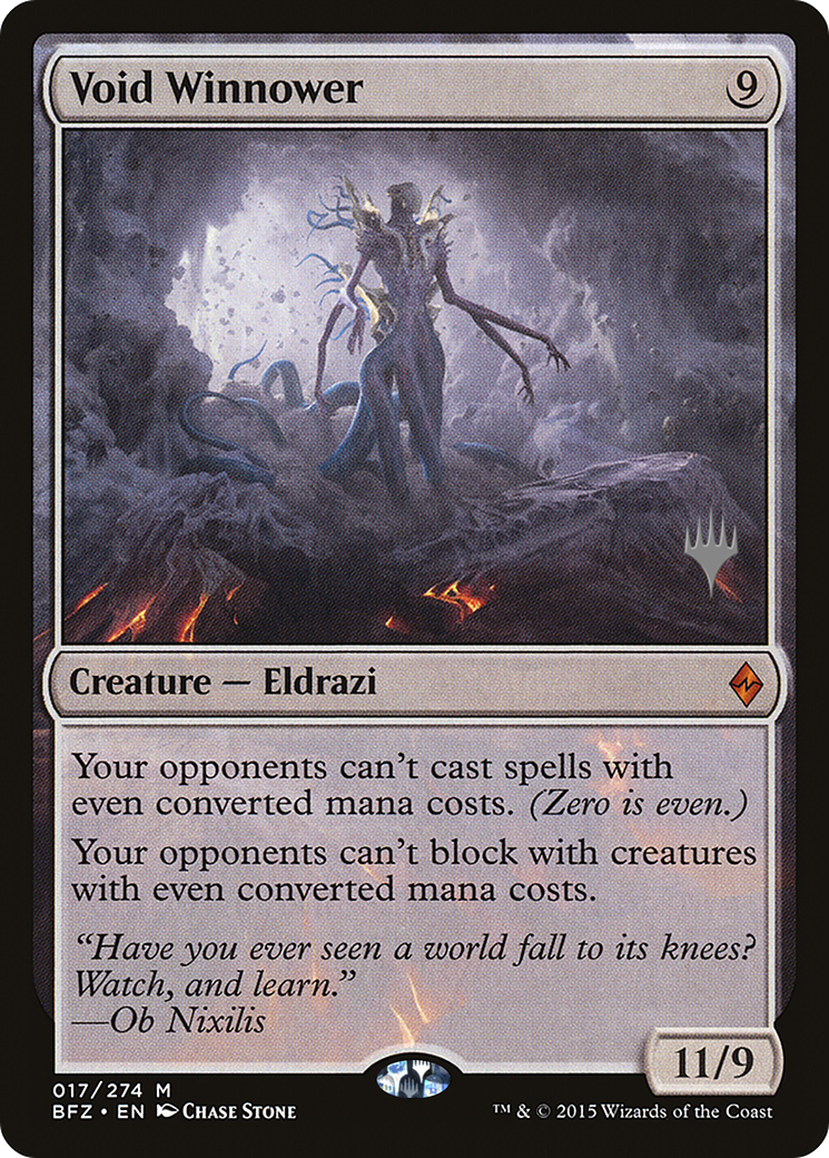 Image of Void Winnower (PPKHM-017) - Battle for Zendikar Promos