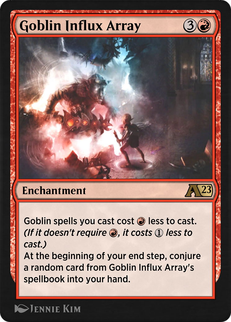 Image of Goblin Influx Array (YDMU-013) - Alchemy: Dominaria