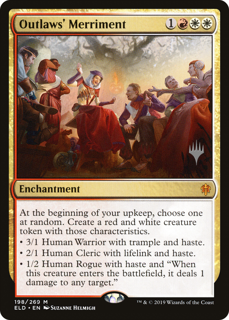 Image of Outlaws' Merriment (PPELD-198) - Throne of Eldraine Promos Foil