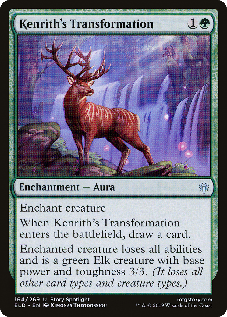 Image of Kenrith's Transformation (ELD-164) - Throne of Eldraine