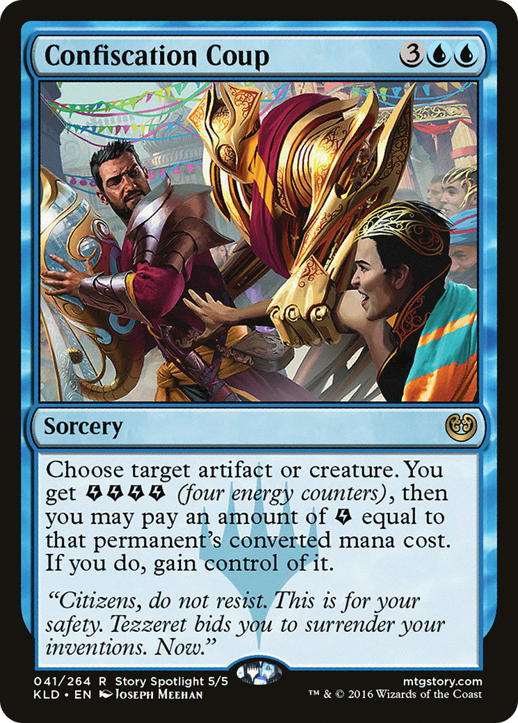 Image of Confiscation Coup (KLD-041) - Kaladesh