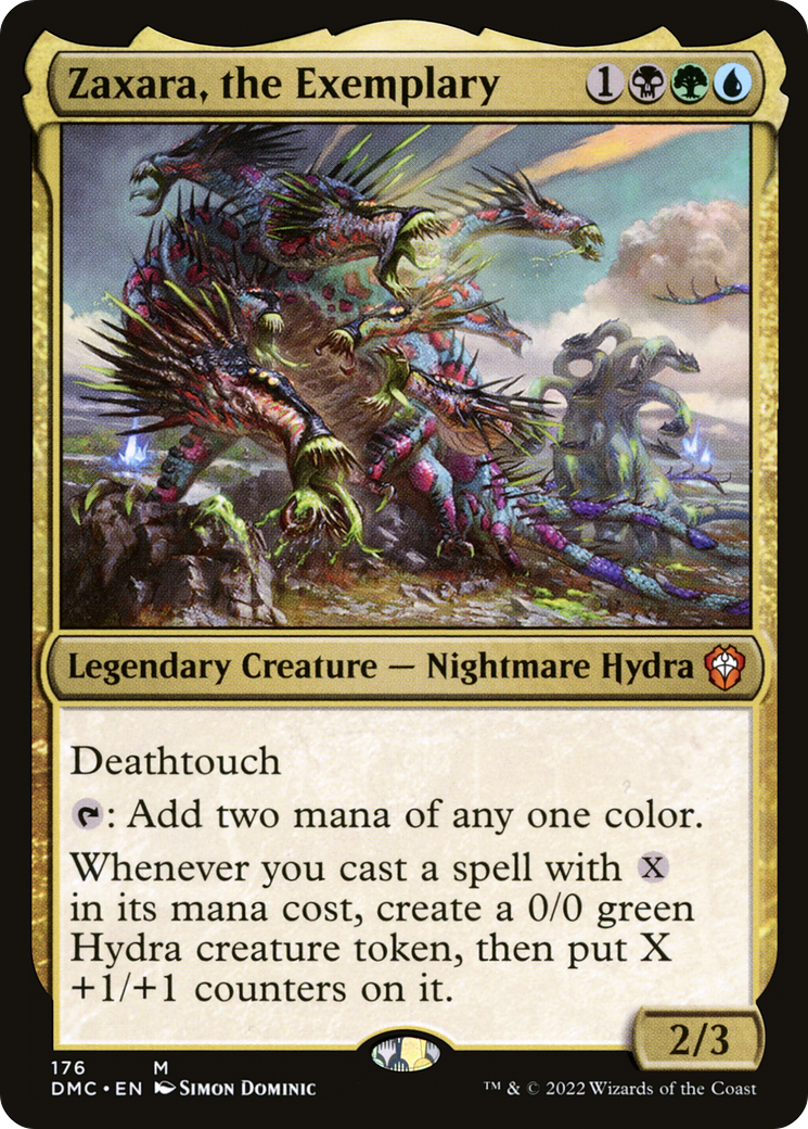Image of Zaxara, the Exemplary (DMC-176) - Dominaria United Commander