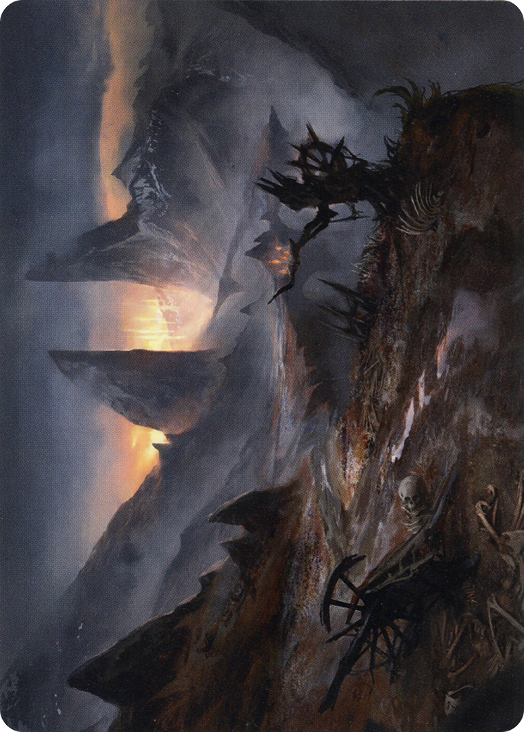 Image of Haunted Ridge // Haunted Ridge (AMID-073) - Midnight Hunt Art Series (Borderless) Foil