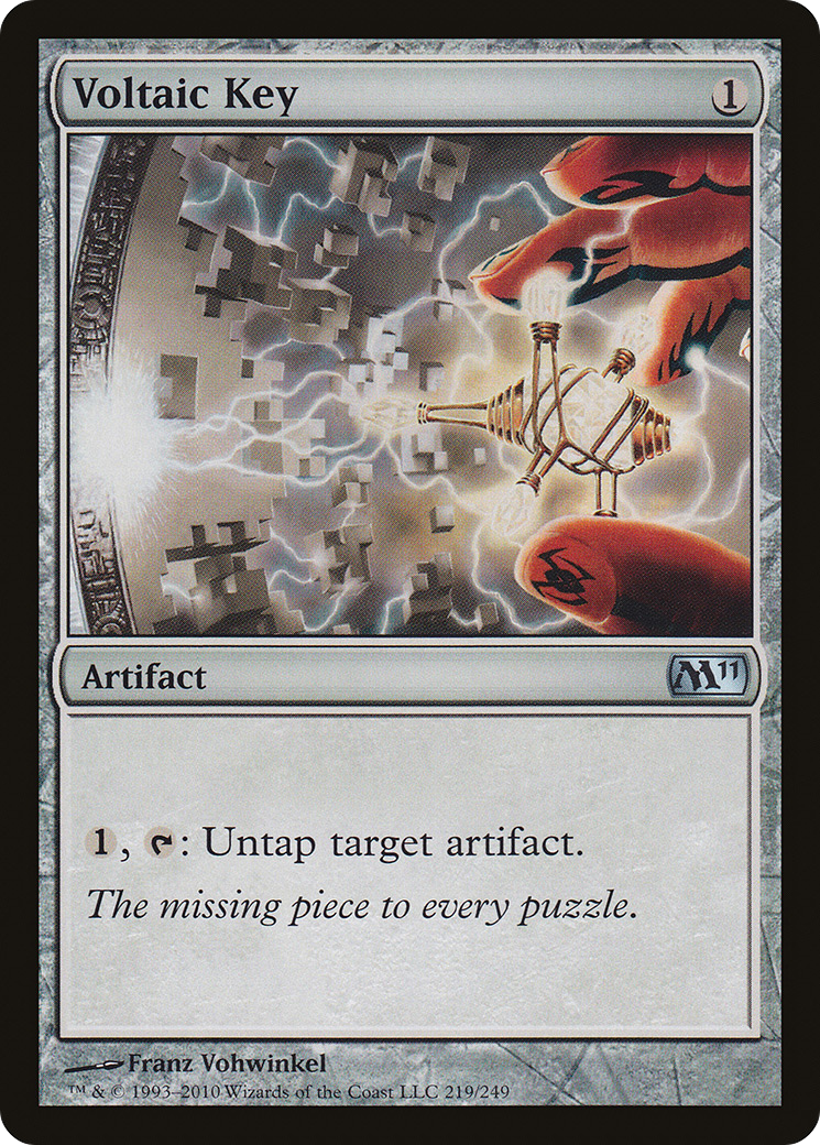 Image of Voltaic Key (M11-219) - Magic 2011 Foil